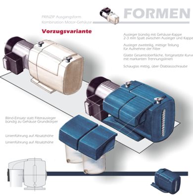 Vacuumpumpe Design Entwurf - JavaScript ist deaktiviert